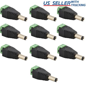 (10er Pack) Stecker DC Netzteil Buchse 5,5 x 2,1 mm für CCTV - Bild 1 von 3