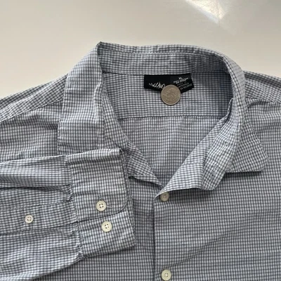 De colección Mossimo Azul Abotonado Cuadros Talla XL 90 Skate Surf Streetwear Stussy Foto 1 de 4