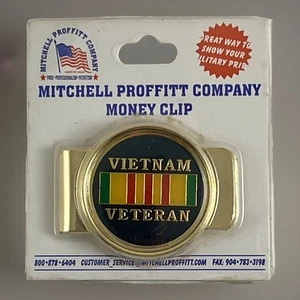 Vietnam Veteran Metall Geldklammer Mitchell Profit Company - Bild 1 von 3