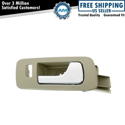 Manija de puerta interior interior cachemir cromo lado del pasajero delantero para STS STS-V Foto 1 de 2