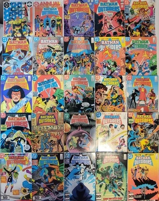 Batman And The Outsiders Lot (25) #3-32 NM FN + Annuals 1-2 1983 High Mid Grade  - Image 1 of 4