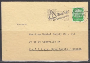 Alemania -Dic 1938 Cubierta Publicitaria a Canadá - Imagen 1 de 1