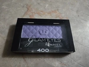 Rimmel London Glam Eyes Mono Eye Shadow 400 Royal Violet New Sealed - Picture 1 of 3