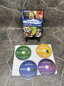 Dreamworks 4-Movie Collection DVD Disc Set - Shrek Madagascar Kung Fu Panda Etc. - Bild 1 von 7