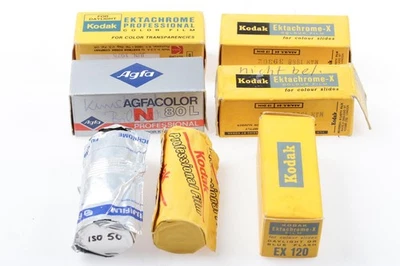 Konvolut diverse Color Dia Filme 120 Rollfilm Abgelaufen - 7 Stück - Bild 1 von 3