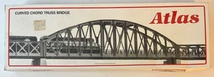 Atlas HO Scale 1:87 Gauge Complete Brand New #887 Curved Chord Truss Bridge - Picture 1 of 9