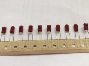 10nf 63v mylar capacitors 5mm pitch used for audio pack 10pcs £3.50 Z1391 - Picture 1 of 1