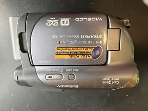 Sony Handycam DCR-DVD305 Camcorder with New Battery- (No Charger) Works - Picture 1 of 9