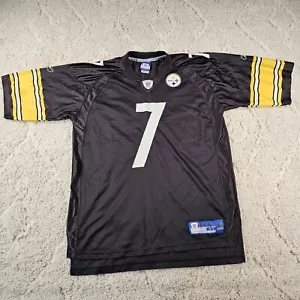 Pittsburgh Steelers Ben Roethlisberger Jersey Reebok NFL #7 On Field Size XL - Picture 1 of 20