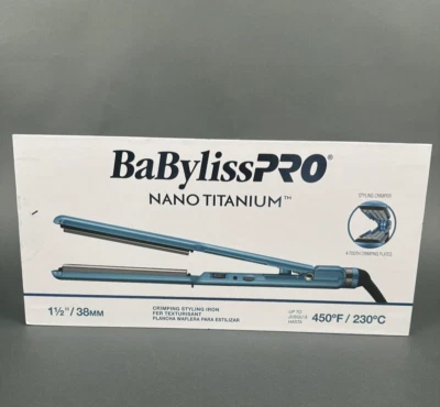 Babyliss Pro Nano Titanium 1 1/2 inch Crimping Styling Iron - Image 1 of 4