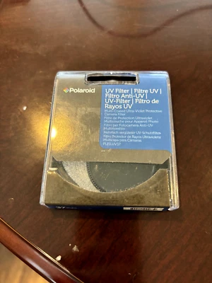 Polaroid 37mm UV Filter PLFILUV37 Ultra Violet Protection Lens Glass - Image 1 of 4