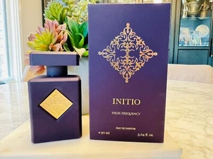 INITIO High Frequency EDP 90ml USED with BOX PERFUME COLLECTORS CLEAR OUT - Picture 1 of 9