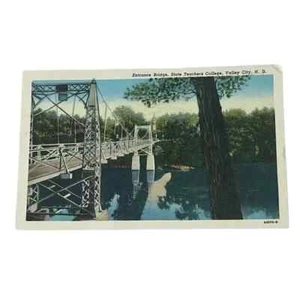 Postal Entrada Puente State Teachers College Valley City ND c1951 A669 - Imagen 1 de 2