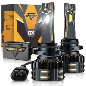AUXBEAM GX HB4 9006 LED Headlight Bulbs Low Beam 120W 25000LM 6500K White Bright - Picture 1 of 18