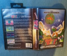 Super Fantasy Zone Sega Mega Drive UK PAL GAME BOXED & COMPLETE WITH MANUAL
