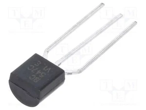 Transistor: NPN; bipolar; 45V; 0,1A; 0,5W; TO92 BC547BTA NPN THT-Transistoren - Bild 1 von 1