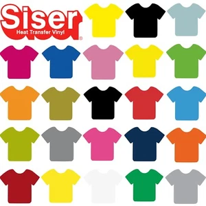 A4 Vinyl Sheets - Siser Easyweed - HTV Iron On Heat Press Cricut Silhouett