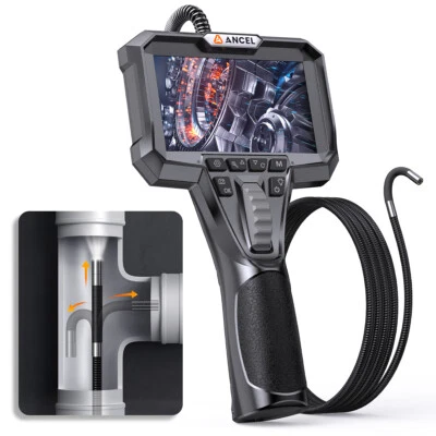 ANCEL AN301 6 LED 210° Inspektion Endoskop 2-Wege-Gelenk- Boreskop-Kamera  IP67 - Bild 1 von 4