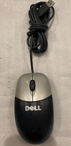 Dell USB Scroll Optical Mouse. Black/Gray 2 Button - Picture 1 of 2