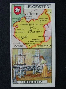No.24 Condados de Leicester y sus industrias (numerado) por jugadores 1915 - Imagen 1 de 1