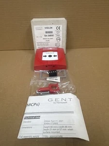 Gent S4-34800 Vigilon Manual Call Point (GLASS) - Picture 1 of 6