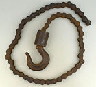 Vtg Yale Towne Pul Lift Ratchet Hoist 5 Ft Roller Chain And Hook Replacement Part