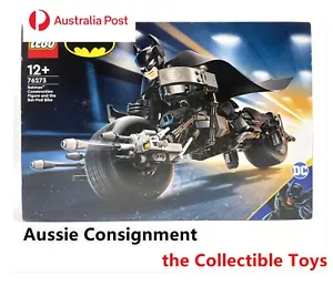 LEGO Batman Construction Figure and the Bat-Pod Bike 76273 Brand New & Sealed - Foto 1 di 4