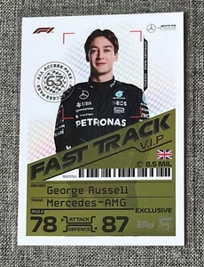 George Russell #MGA 6 Topps Turbo Attax Fast Track 2024 Formel 1 Mercedes-AMG - Bild 1 von 2
