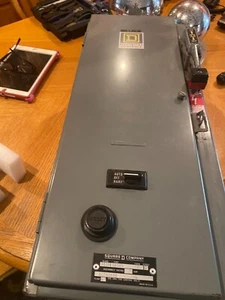 Square D 8539 SBG42 Combination Motor Starter 7A Disconnect Size 0 Coil (SS-29) - Picture 1 of 6