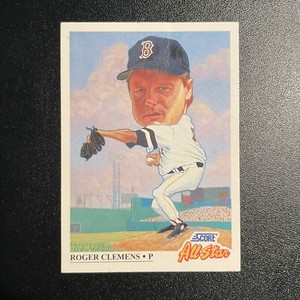 1991 Score All Star Roger Clemens Boston Red Sox #399