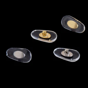 10 Pairs nose pads silicones screw on for glasses sunglasses spectacle nose-dx - Bild 1 von 14