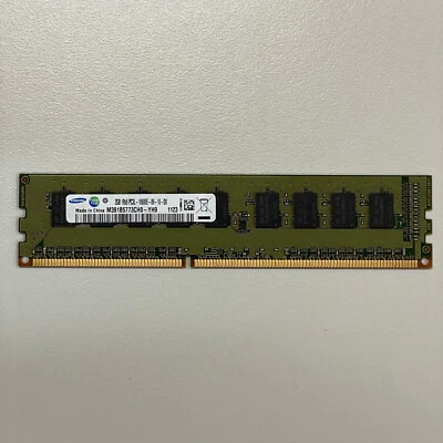 Samsung 2GB DDR3 RAM PC3L-10600 1333MHz non-ECC Unbuffered DIMM M391B5773CH0-YH9 - Image 1 of 3
