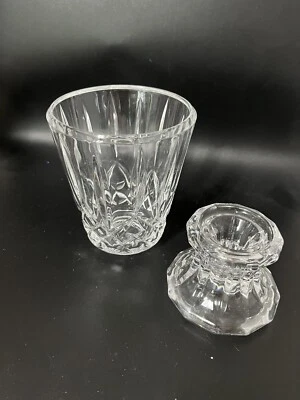 NUEVO PORTAVELAS TOSCANY CLASSIC SERIES 2 Piezas HURRICANE 24% CRISTAL PLOMO FINO Foto 1 de 4