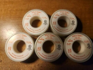 Anti-Seize Technology 16035 Thread Sealant Tape 1/2" X 520" (Lot of 5) - Picture 1 of 3