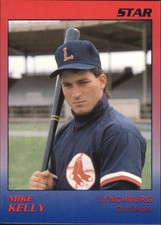1989 Lynchburg Red Sox Star #11 Mike Kelly