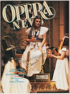 Zajick, Dolora (III) - Opernnachrichten signiertes Magazin - Bild 1 von 1
