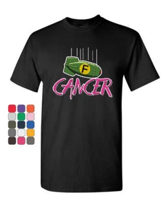 Camiseta F BOMB Cáncer de Mama Lucha Apoyo Esperanza Concientización Cura Para Hombres - Imagen 1 de 17