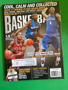 BECKETT BASKETBALL - NOV 2010 - EVAN TURNER / JOHN WALL / WESLEY JOHNSON - KOMPLETTE AUSGABE - Bild 1 von 1