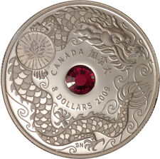 2009 Canada $8 Sterling Silver Coin - Maple of Wisdom