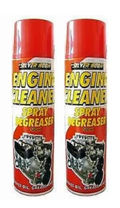 2 x ENGINE DEGREASER SPRAY CAR VAN GREASE REMOVER CLEANER AEROSOL 500ml - Picture 1 of 1