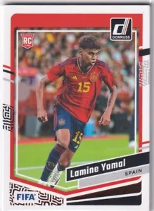 Tarjeta de fútbol Panini Donruss 2023-24 Nº 54 Lamine Yamal Rookie España - Imagen 1 de 2