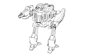 Shadow Cat II | CGL 1:265 Escala Battlemech | Battletech Miniatura - Imagen 1 de 1