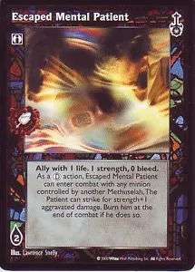 10 x Escaped Mental Patient VTES CCG Mixed - Picture 1 of 1