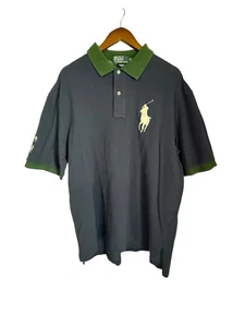 Ralph Lauren Poloshirt Big Pony #3 blau grün kariert Hemd XLT - Bild 1 von 3