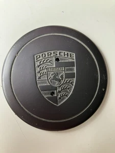 Tapa central rueda Porsche Fuchs 80 mm negro coche deportivo clásico - Imagen 1 de 4