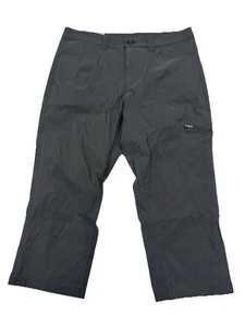 Eddie Bauer Womens Ranier Capri pant 8 Gray (34x21) Brand NEW - Picture 1 of 18