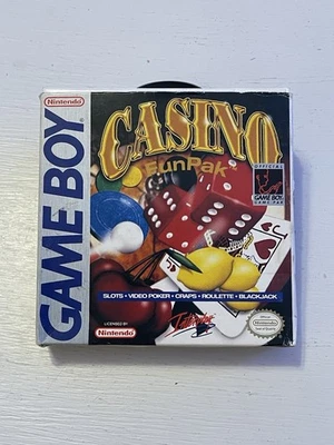 Casino FunPak - Nintendo Game Boy - 1993 - with Box & Manual - Image 1 of 4