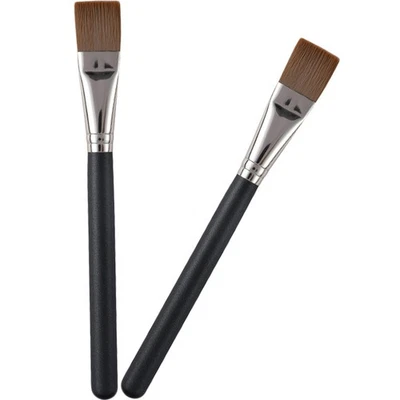  2 Pcs Blending Tool Pennelli Maschera Viso Strumento Per Il Trucco Pennello - Immagine 1 di 4