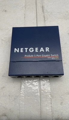 NetGear ProSafe GS105 v4 5-Port Gigabit Ethernet Switch Desktop Network Hub - Image 1 of 4