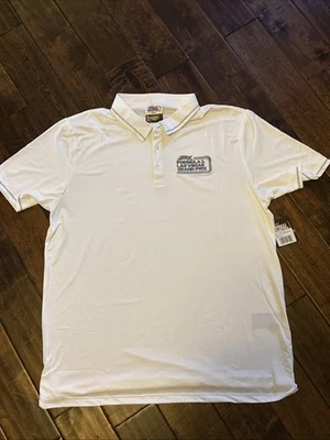 Formula 1 One Las Vegas Grand Prix White polo Shirt 3xl new with tags! - Image 1 of 4